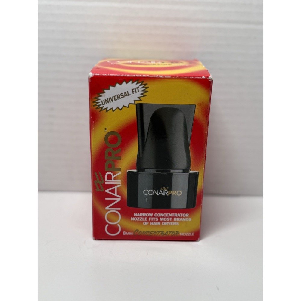 New Conair Pro Universal Fit Narrow Concentrator 8mm Nozzle # 345008 Never Used